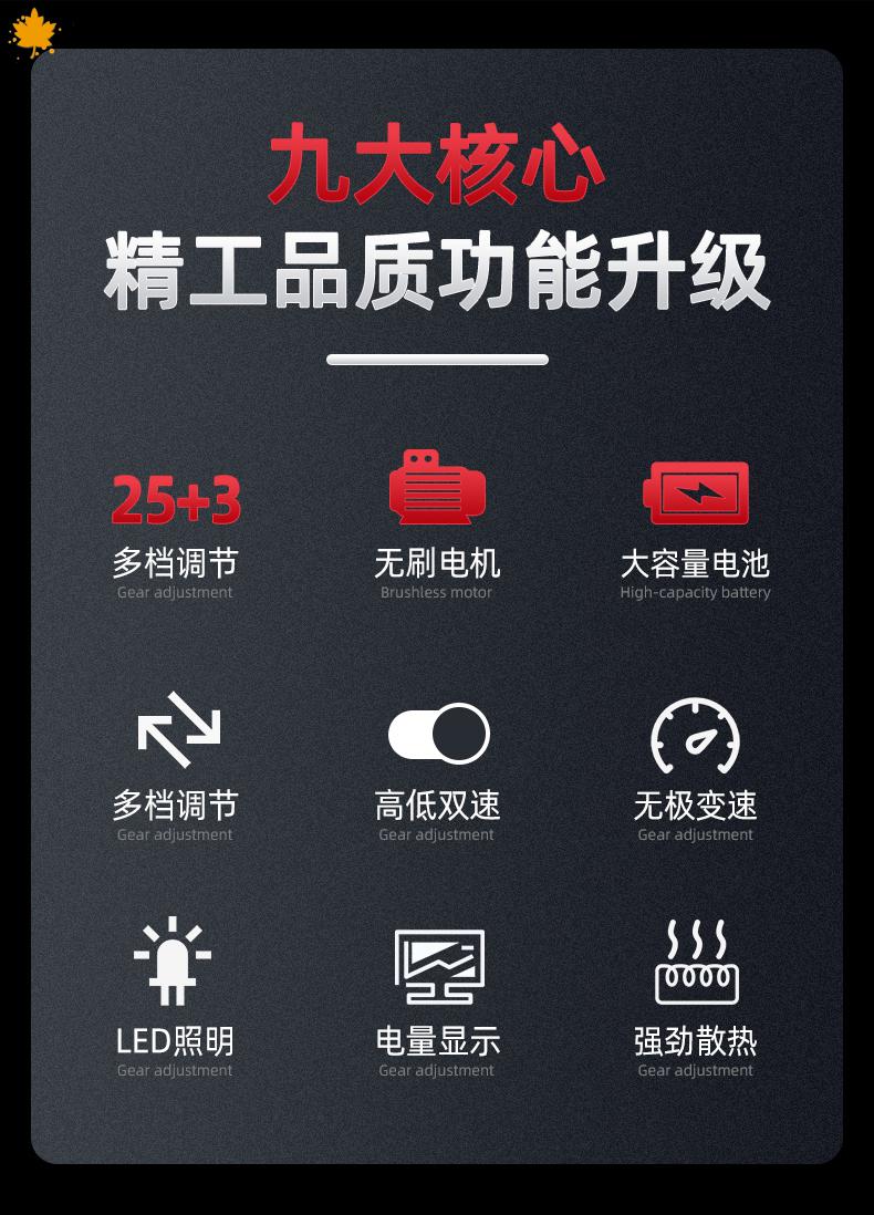 【精选好物】蓝标无刷充电手钻无刷电钻充电式手钻小钻锂电钻多功能