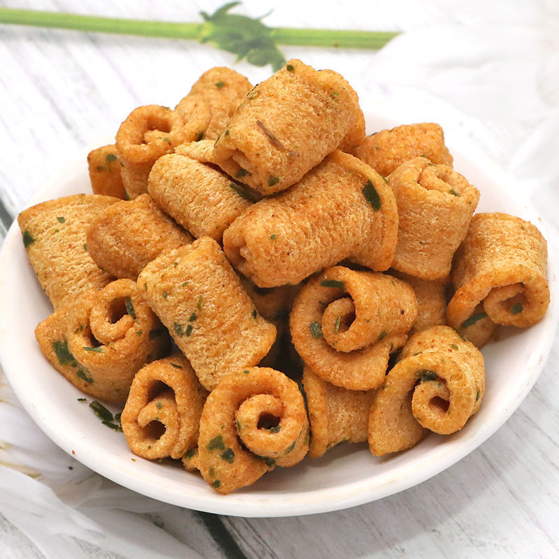 雪童膨化食蔬菜卷鸡肉卷小米煎饼南京板鸭猫耳休闲追剧办公 香酥蔬菜