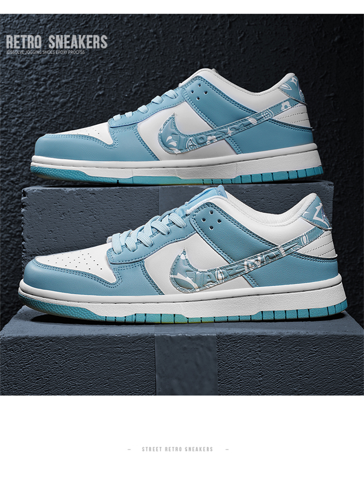 官网dunk白蓝熊猫sb板鞋联名莆田低帮 aj白绿色 43【图片 价格 品牌