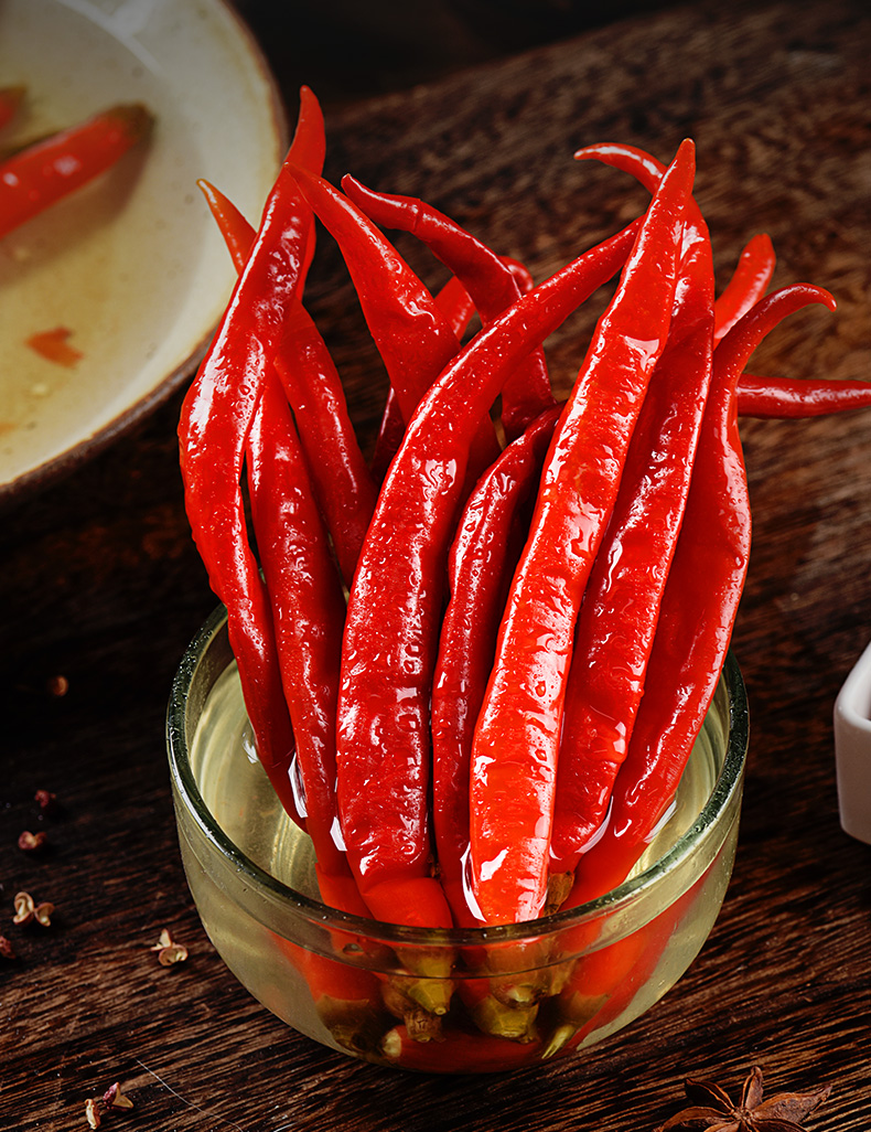 蜀·阿姨四川二荆条泡椒红辣椒商用老坛泡辣椒泡海椒 【精选】二荆条