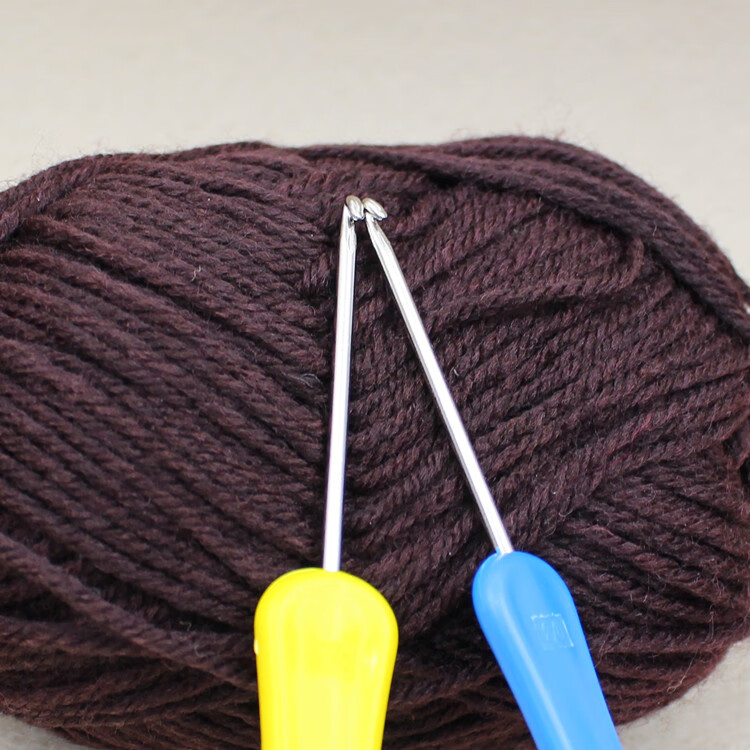 双头钩针手工编织工具毛线衫小勾针全套家用毛衣针老式钩鞋针 双头