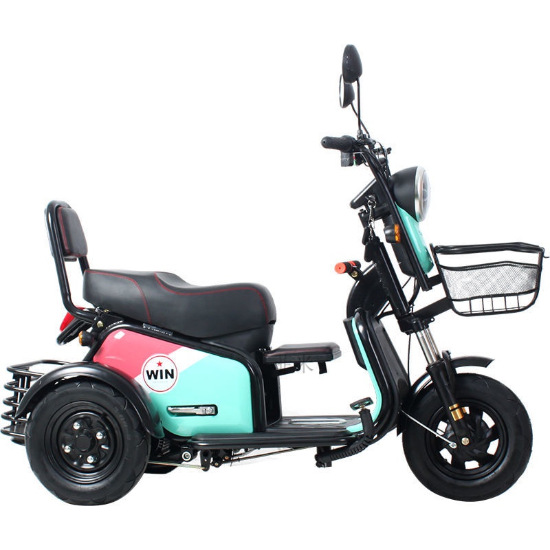 女士代步车带棚同款电瓶车电三轮休闲轻便三轮摩托车标准版60v600w裸