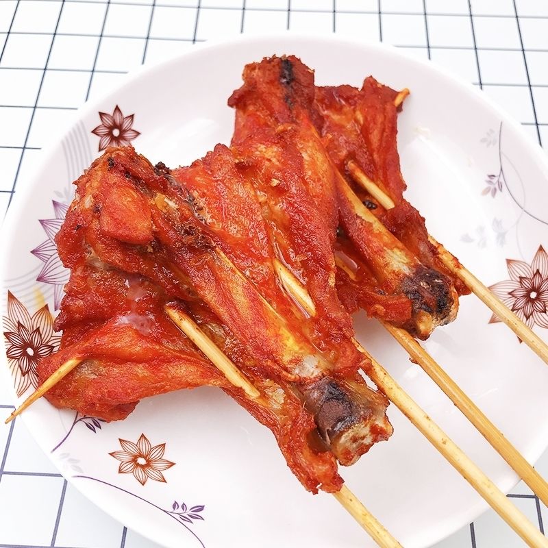 过师傅蝴蝶腿串湘西小串烤串户外烧烤调理腌制烤鸡腿1.