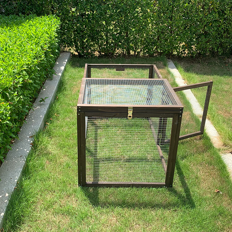 户外鸡笼子家用大号养殖鸡舍鸡窝鸡房兔笼兔舍鸭窝宠物屋实木别墅