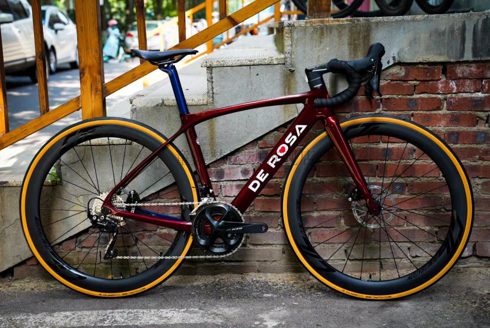【原装进口】derosa公路车意大利德罗莎derosa idol碳纤维公路车 全