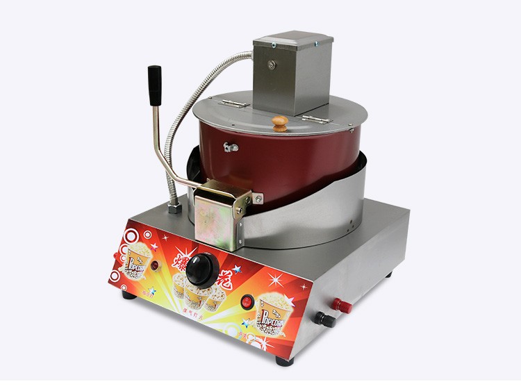 爆米花机家用煤气爆米花锅摆摊用球形蝶形爆米花机器 手动款【图片