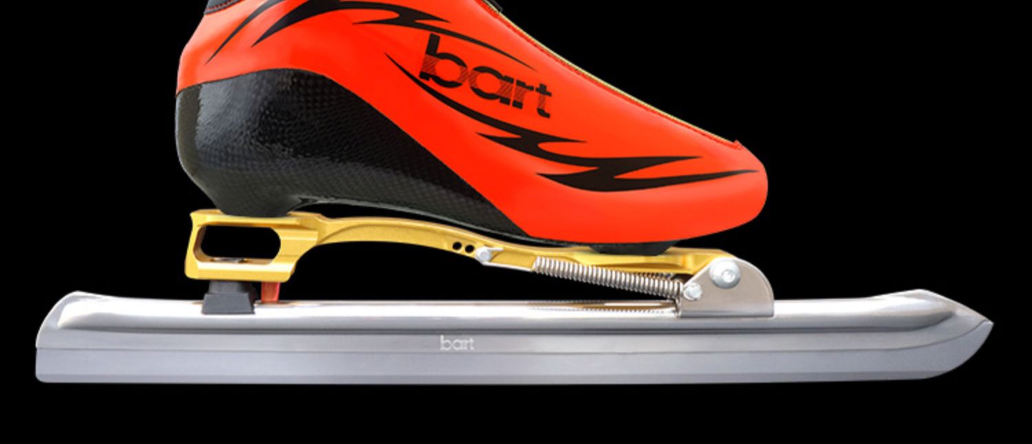 短道速滑冰刀鞋 bart热塑碳纤维冰刀鞋速滑专业儿童 竞速鞋大道脱位