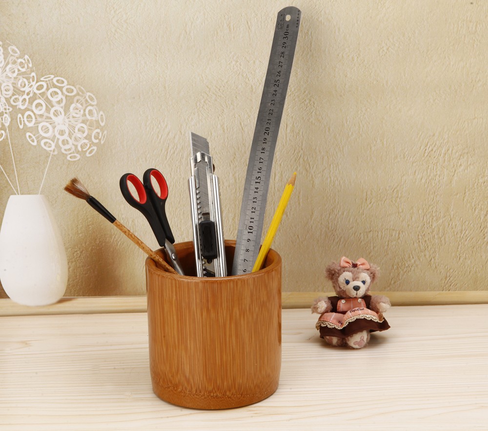 实木笔筒大笔筒木制笔筒木质笔筒大容量笔筒大号笔筒制笔筒小号78厘米