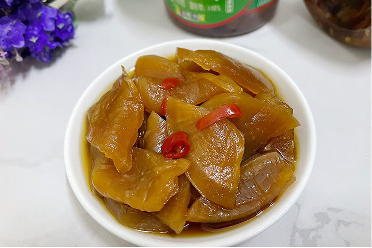 三厨 爽脆菜脯450g海南特产酱汁脆萝卜干腌制酱泡菜咸菜酸甜下饭菜