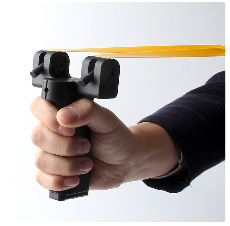 弹弓成人专业猎弓激光传奇精准高精度免绑快压专用弹工架户外竞技重型