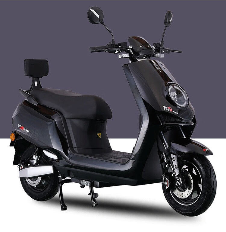 新款n9电动车72v长跑王电瓶车60v踏板车两轮外卖成人高速电摩 宝蓝色