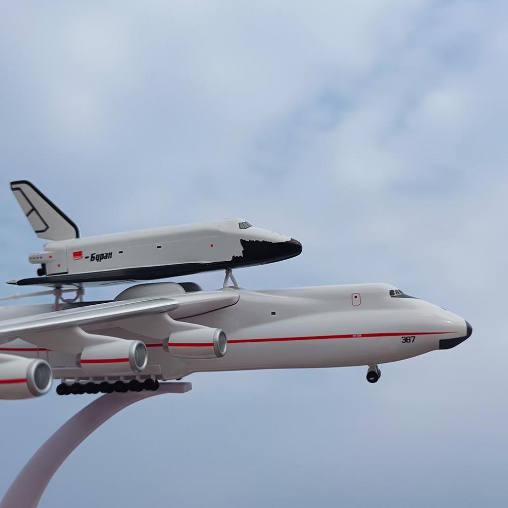 安225运输机飞机模型乌克兰an225cccp版暴风雪号1400六一礼物安225