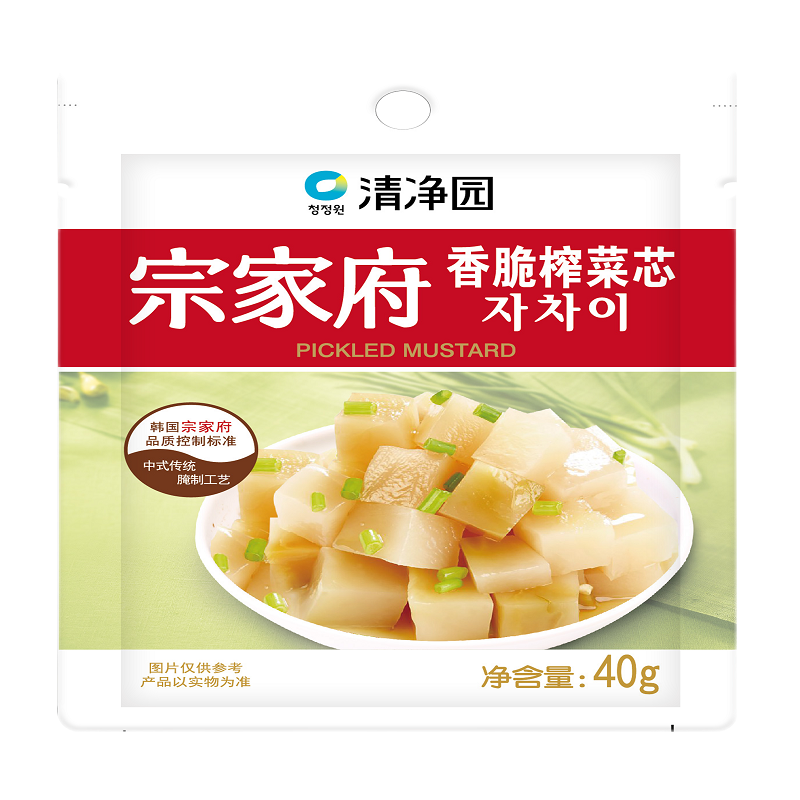 清净园辣白菜 韩式辣白菜 清净园宗家府韩国泡菜 下饭菜 东北朝鲜酸辣