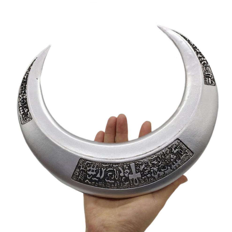 月光骑士面具 月光骑士面具头套月亮骑士乳胶面具面罩 月亮骑士面具