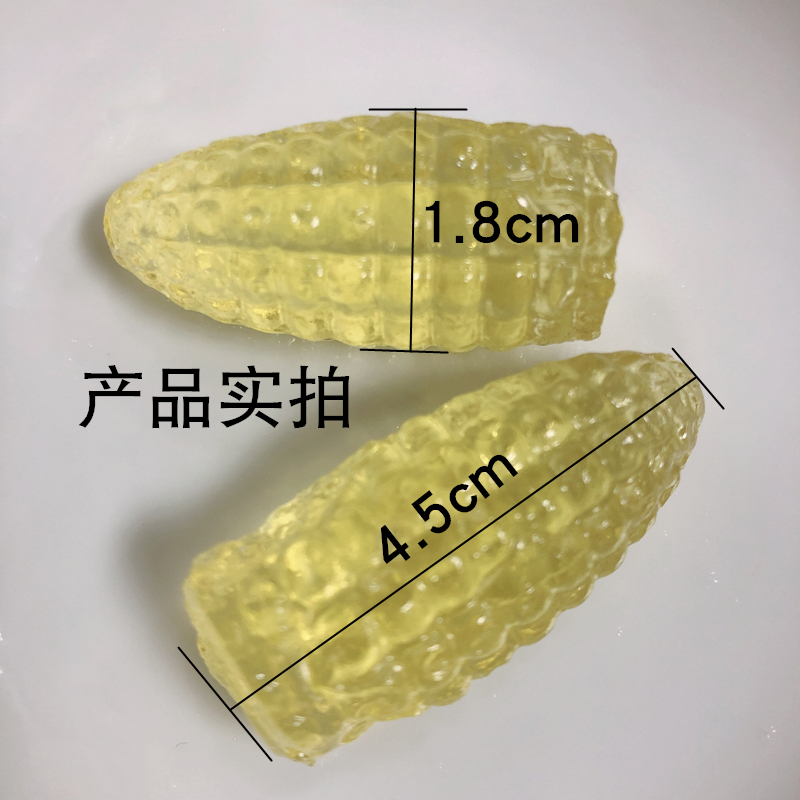 甜佳螺纹果冻尖头加长果冻螺旋果冻5斤75个