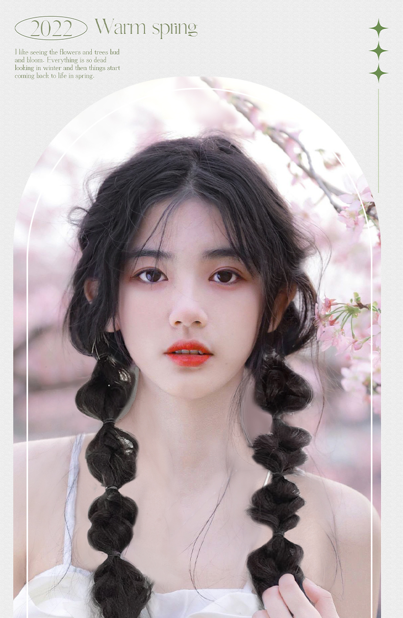 元气泡泡辫(深棕色)单个装【图片 价格 品牌 报价】-京东