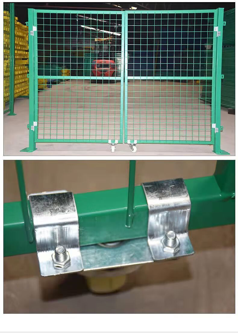 围栏院子铁丝网门隔离网门菜园门简易门折叠门庭院防护门围栏门栅栏果