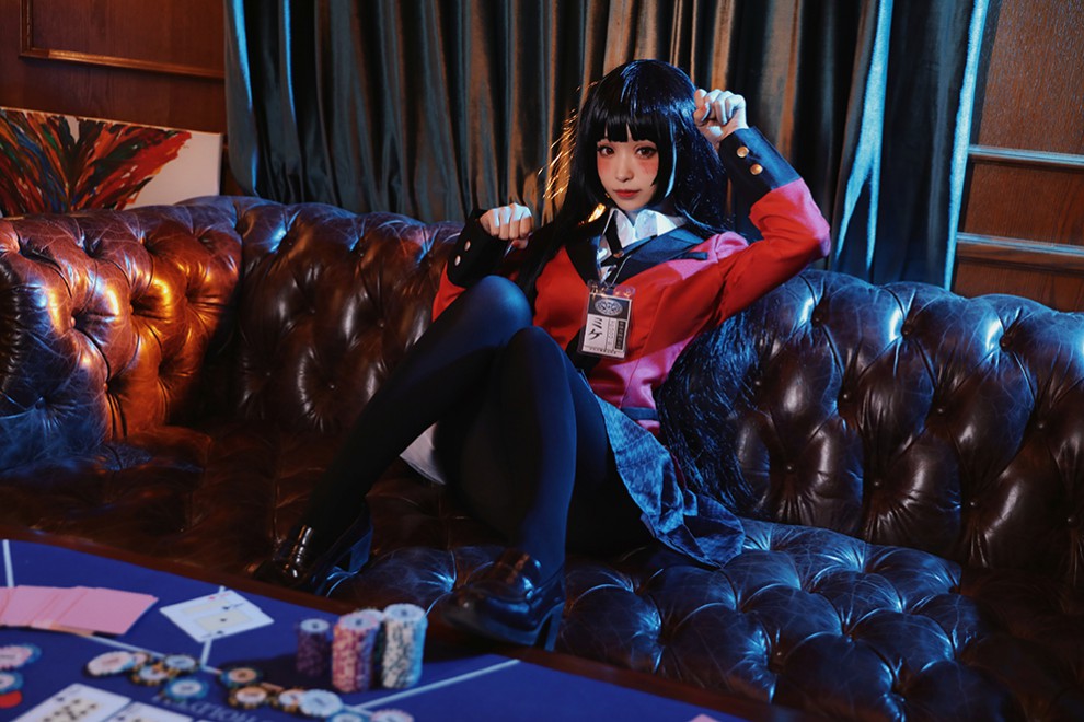 李子键支持国货现货日本动漫狂赌之渊蛇喰梦子黄泉月露娜校服女