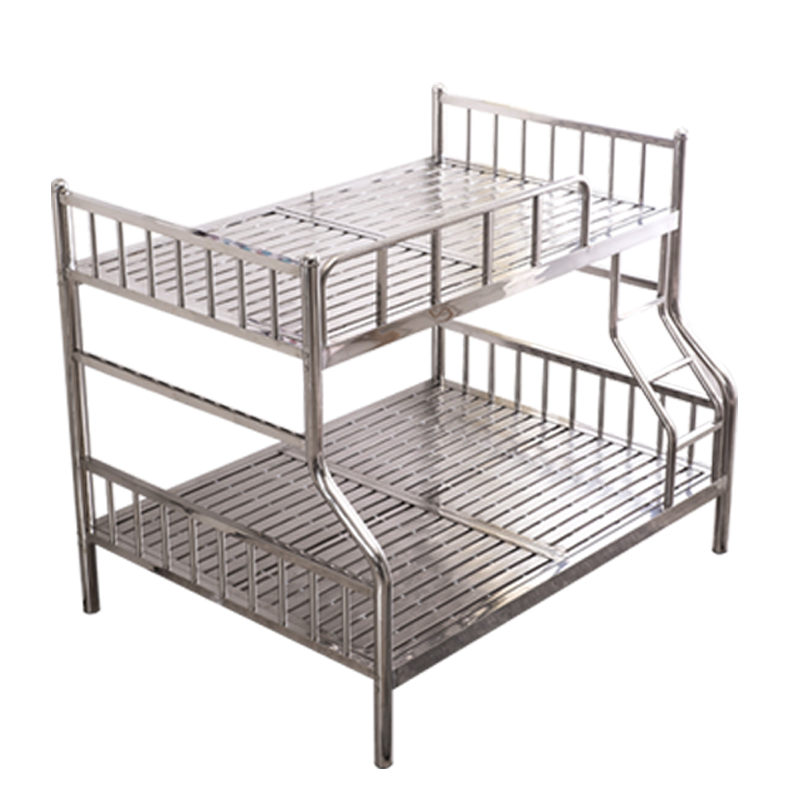 顺心特价不锈钢床304不锈钢员工宿舍床上下双层床字母床公主床高低