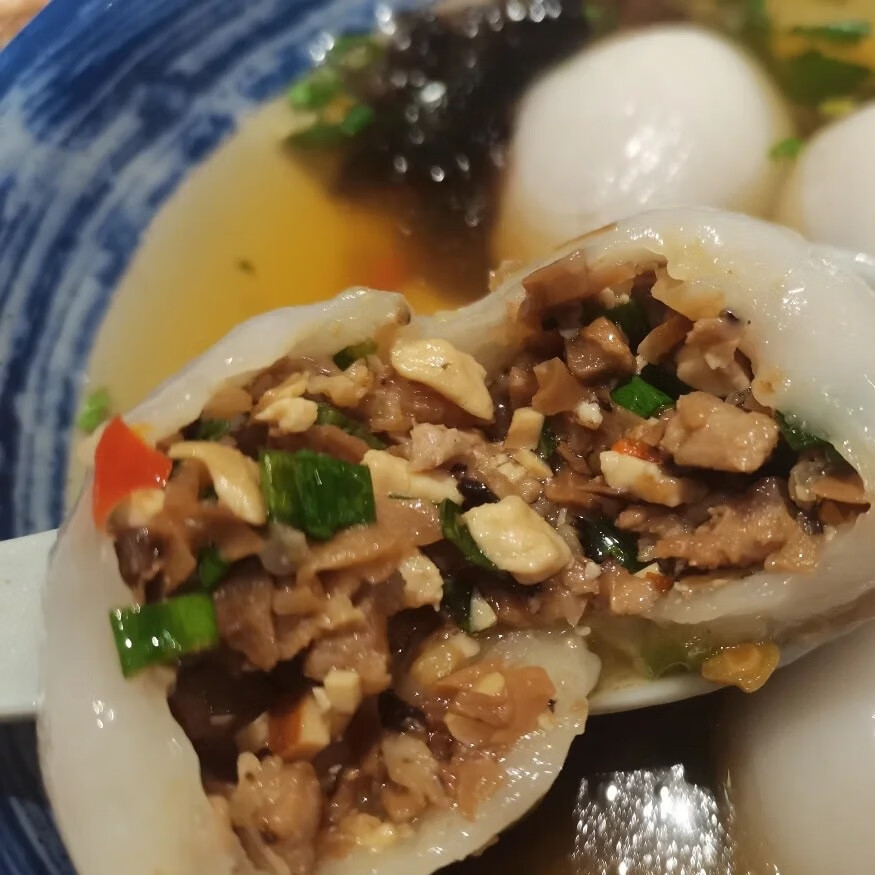 衢州特产正宗龙游北乡汤圆咸味咸口鲜肉汤圆大元宵丸传统手工小吃 2份