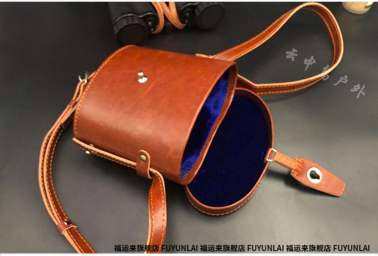 双筒望远镜包 62式望远镜双筒真品牛皮包收纳原厂配件95式皮盒苏六