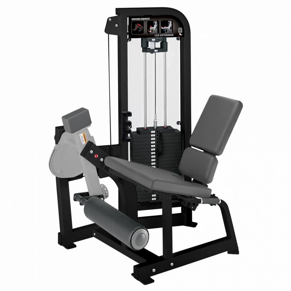 【京选好货】悍马大腿伸展股四头肌训练器精选系列坐姿腿屈伸 框架黑