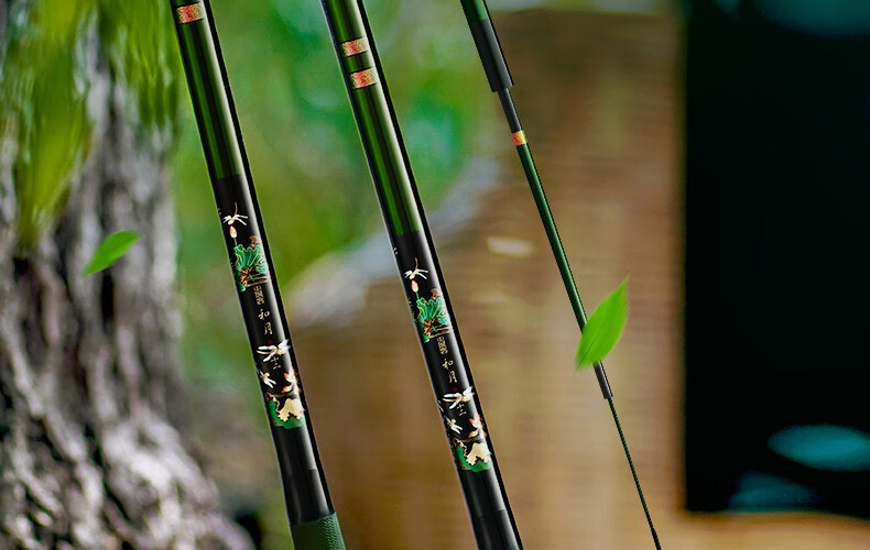 2022新款名伦鲫鱼竿官方旗舰28调超轻超细超硬台钓竿钓鱼杆手竿野钓鲫