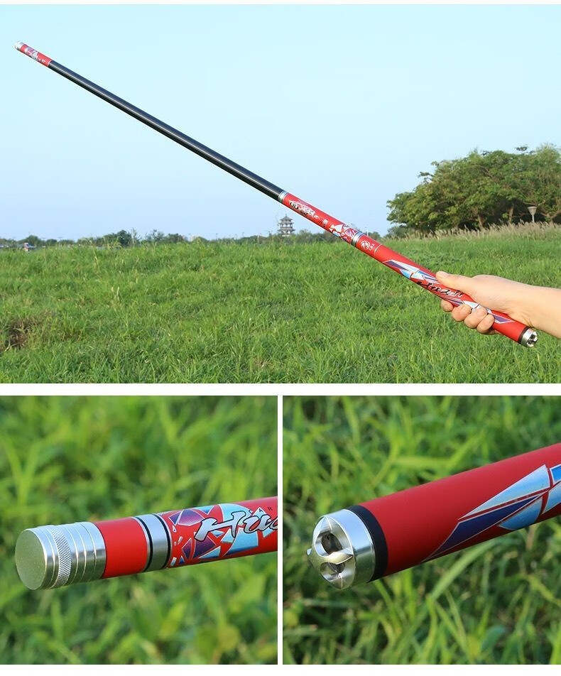 开沃精工渔具血麒麟钓竿鱼竿钓鱼竿台钓竿长节手竿28调旗舰店同款19调