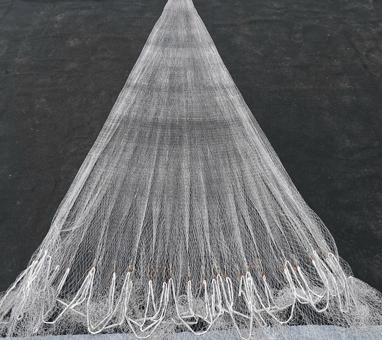 纯手工大力马线撒网手抛网旋网捕鱼网抛网传统渔网老式铅坠撒网 纯