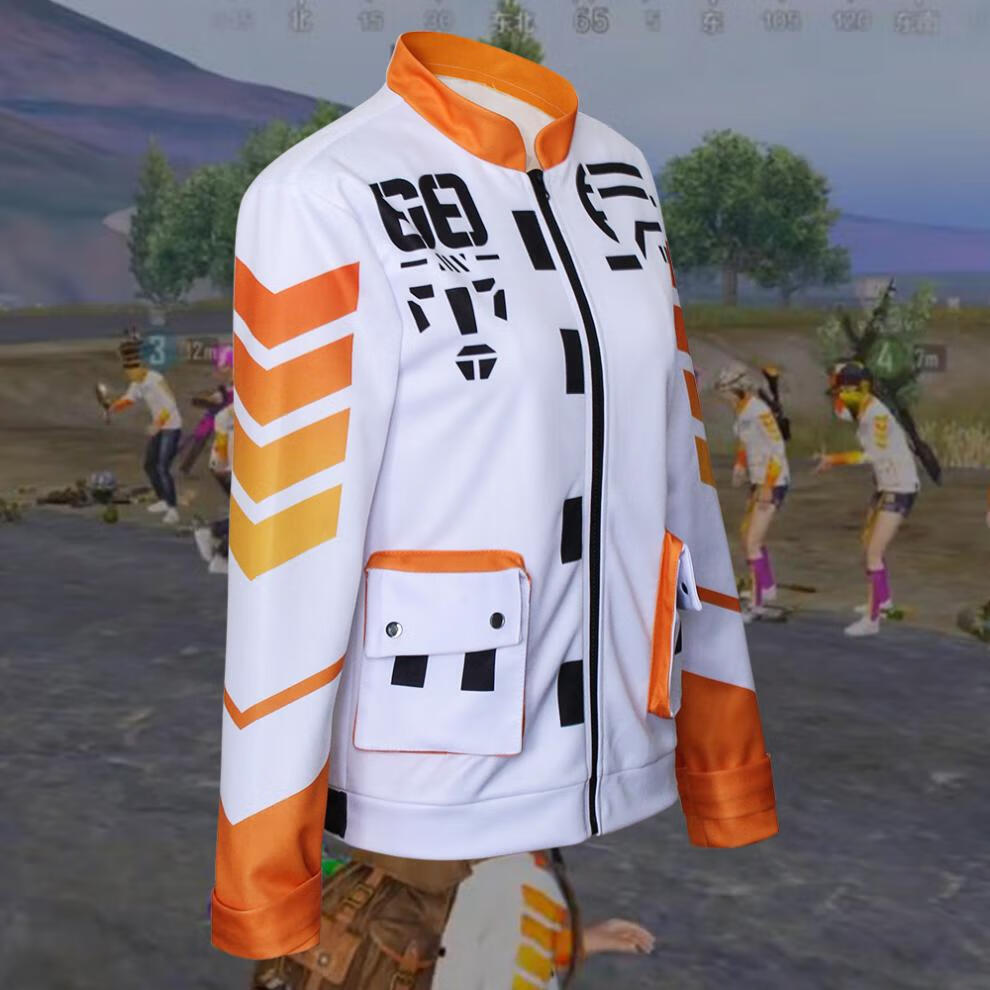 佐倾和平精英吃鸡同款巡查员衣服儿童游戏上衣伏地魔卫衣套装男女外套