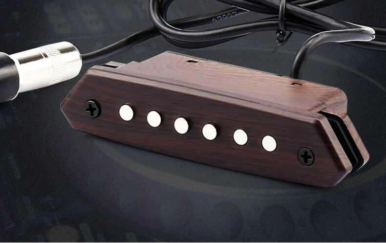 2022新款老齐拾音器 天音拾音器a710a810民谣木吉他拾音器免开孔a910