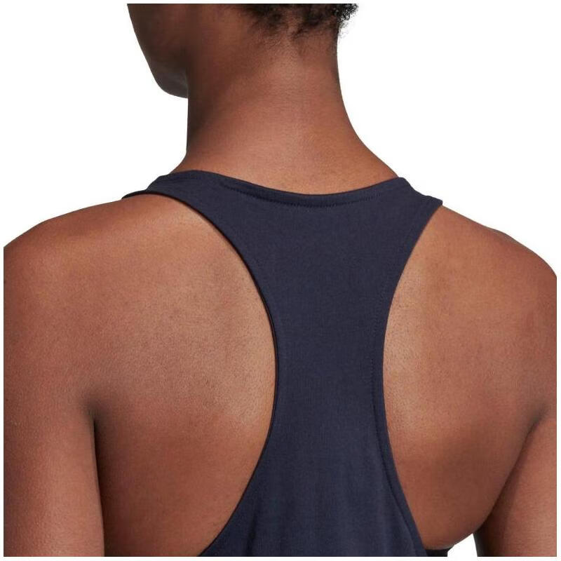 adidas阿迪达斯女运动背心工字背舒适柔软纯棉圆领navy16080a