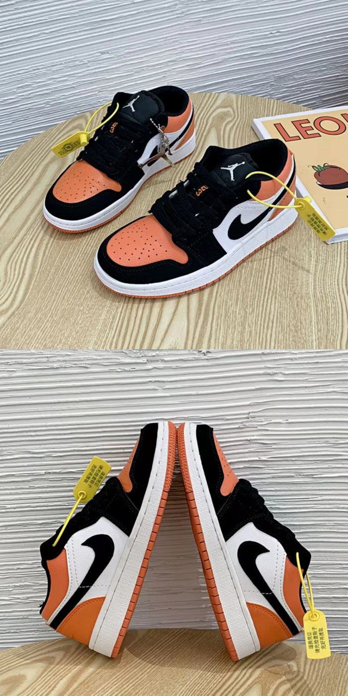 nike耐克aj1乔1小巴黎紫罗兰北卡蓝扣碎低帮校园男女运动板鞋554723