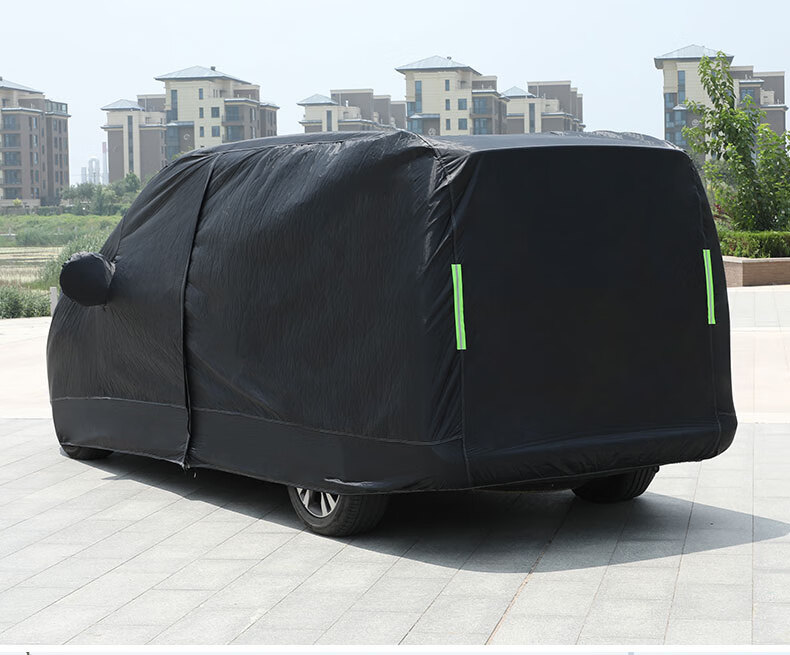 防晒防尘隔热遮阳罩 奔驰v级-标轴260【加厚纳米牛津布】黑色【图片