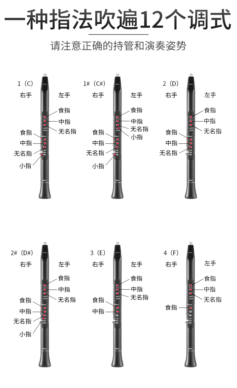 雅佳soloc电吹管电子管乐电萨克斯带民族音色初学中老年hl定制款 5000