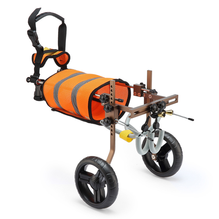 残疾宠物狗轮椅大型犬宠物狗康复行走辅助车小狗残疾车宠物两轮代步车