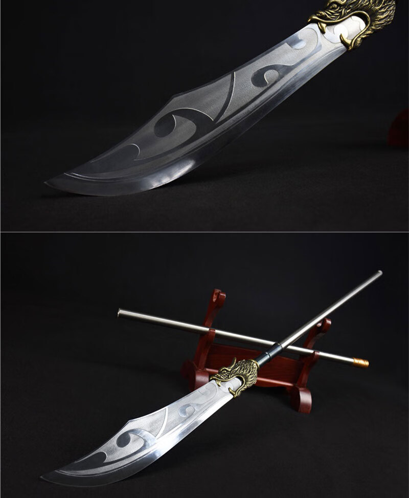 关刀长款青龙偃月刀真关云长大刀武术刀练武强身影视表演冷兵1器未