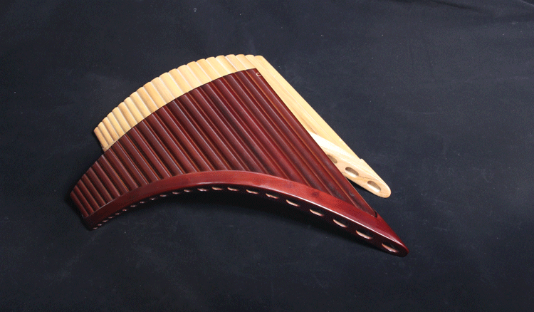 排笛16管18管特制精品排箫/22/25管演奏苦竹排箫/排萧送铝合金箱 22管