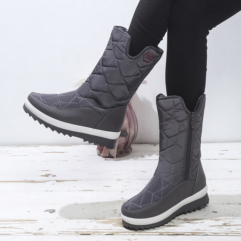 nike耐克女款自己工厂现货休闲棉鞋女欧美优选保暖棉鞋厚底增高显瘦