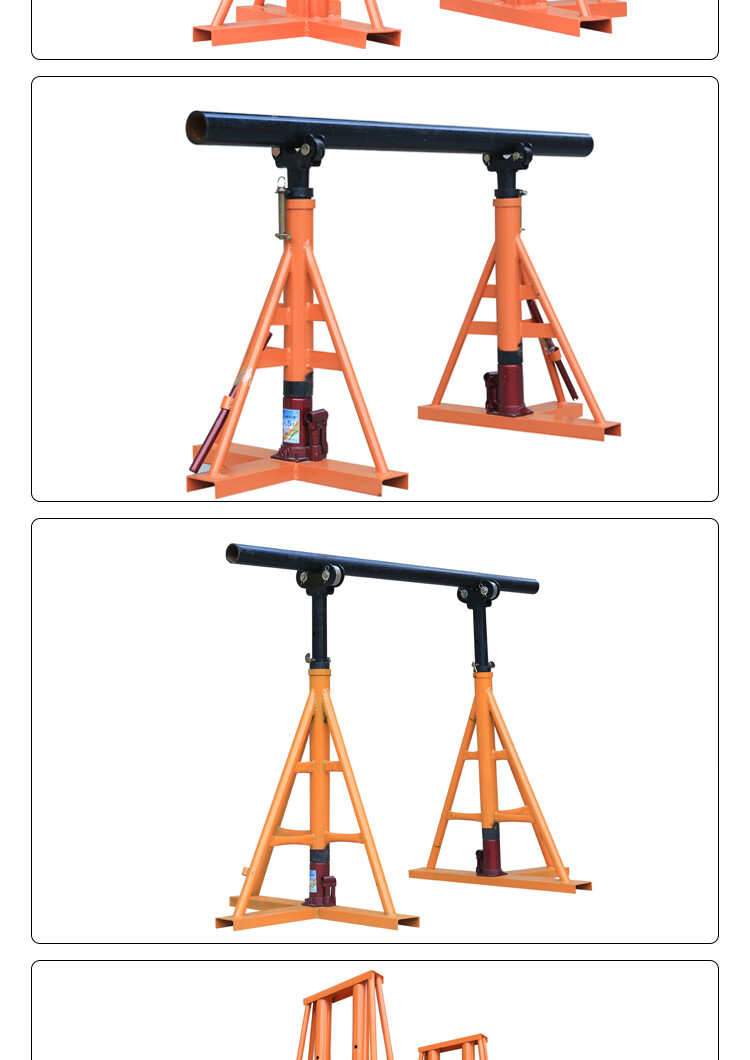 电缆放线架5吨10吨15吨3电缆架放线架液压电力电线光纤支架放线盘3吨