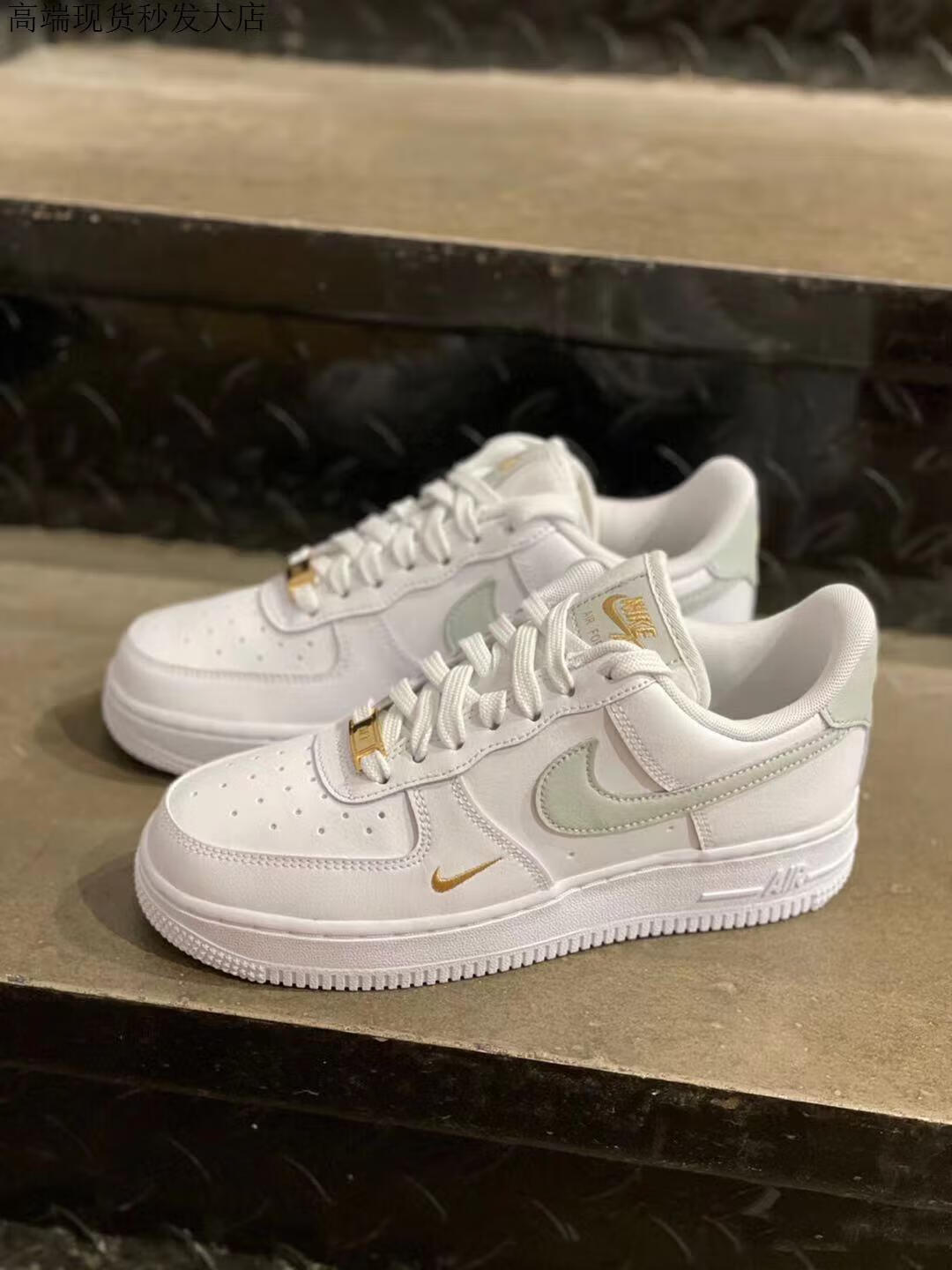 af1空军一号泫雅四钩小白鞋小金钩经典款低帮板鞋男女情侣运动鞋 空军