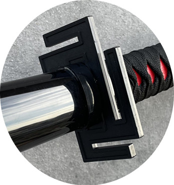 居合道剑道木刀儿童玩具武士刃带鞘竹剑cos表演竹木制道具剑 斩月103