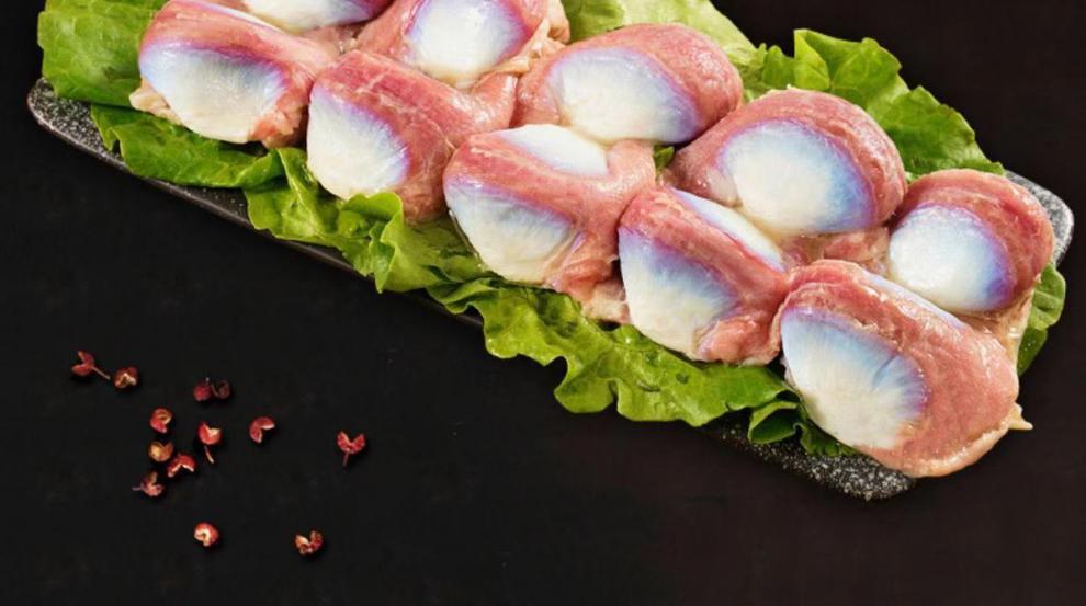 新鲜大鸭胗冷冻鸭肫鸭胃生鲜散养鸭胗2/4/烧烤火锅展志曼智 大号鸭胗