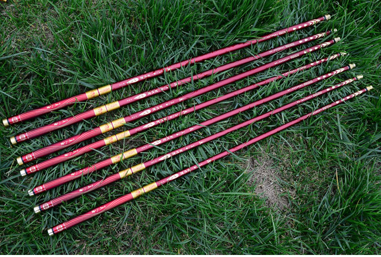 王黑大坑鱼竿台钓竿6h19调5h28调超硬超轻碳素长超轻 6h19调美人鱼5