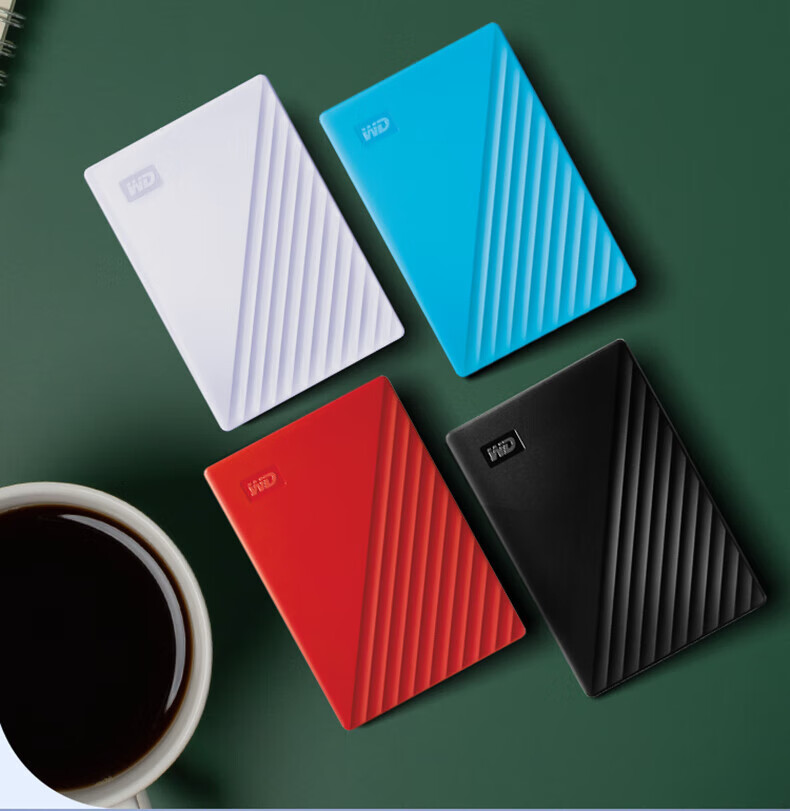 西部数据(wd)wd西数移动硬盘4t外接4tb加密电脑外置磁盘大容量usb 3.