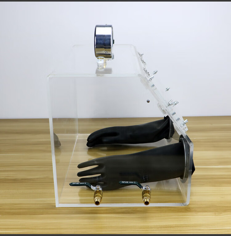 有机玻璃透明亚克力手套箱真空密闭隔离pmma厌氧无菌气体实验 高密封