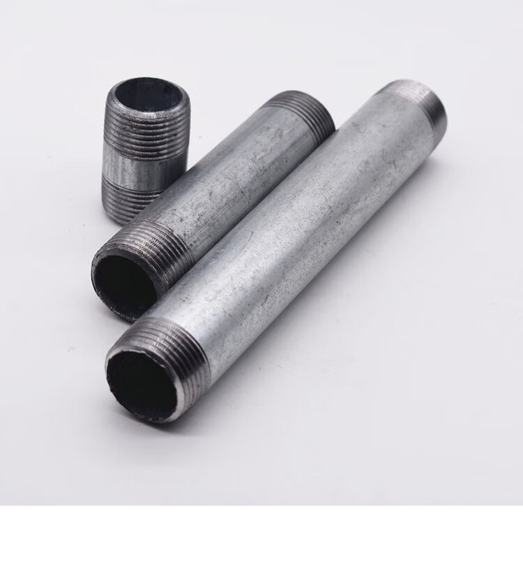 1寸镀锌双头丝加厚加长单头丝 镀锌管外丝25 加工定做32 水管接头 2寸