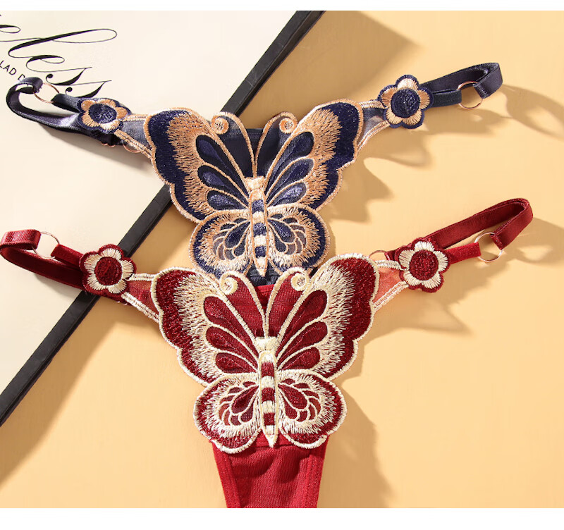 桓远内裤丁字裤极度女士裤衩性感一根线全透明方便房事t字短裤欧美