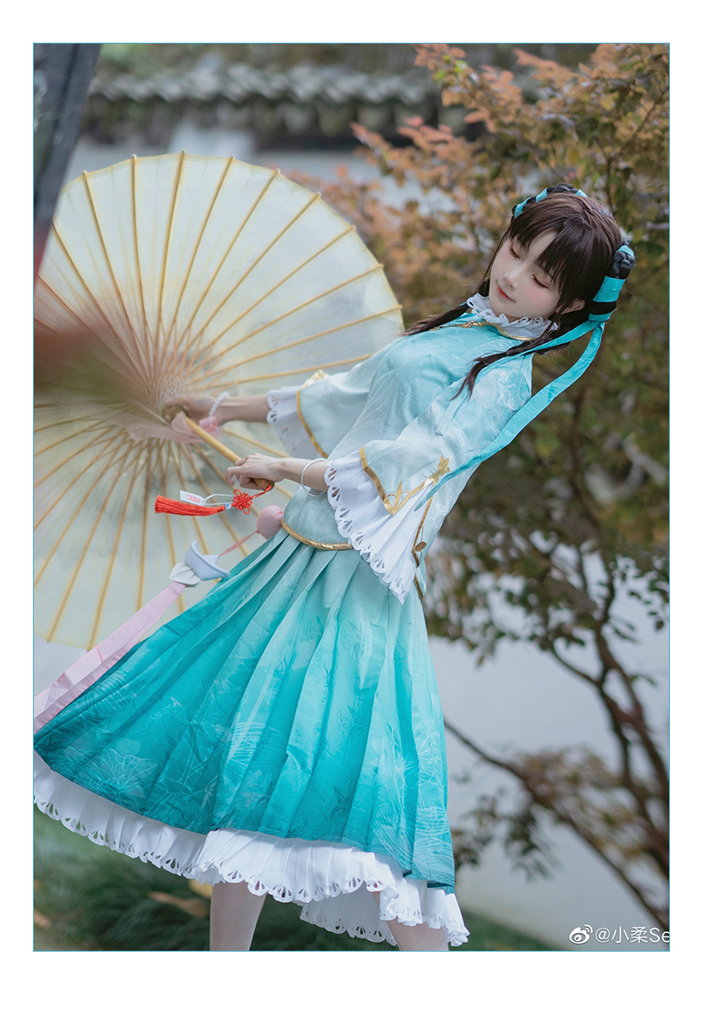 【还原度高】【漫囧】王者 西施 诗语江南 江南少女 cosplay女装 套装