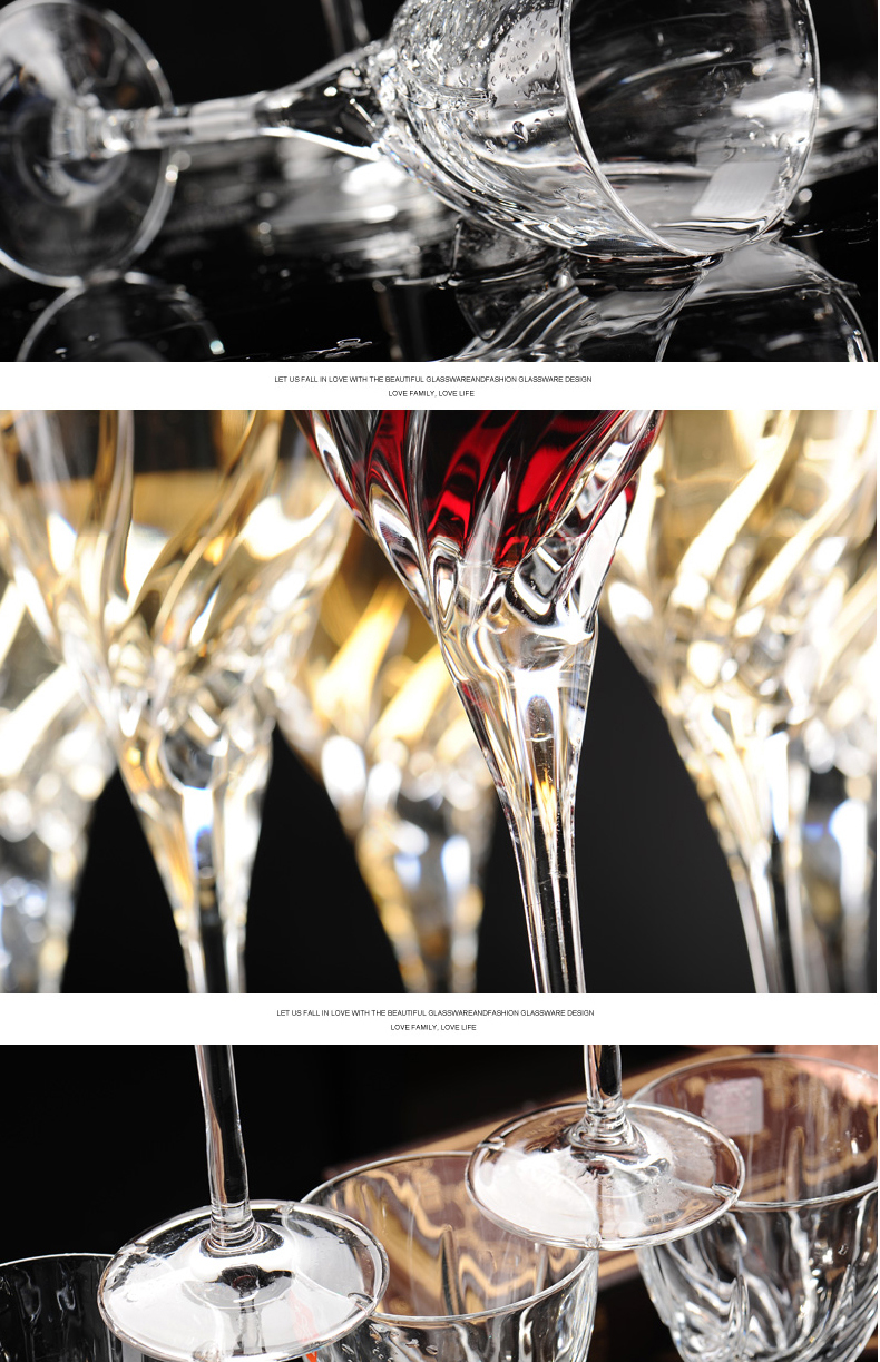 意大利rcr进口水晶玻璃高脚杯红酒杯葡萄酒杯鸡尾酒杯香槟杯240ml